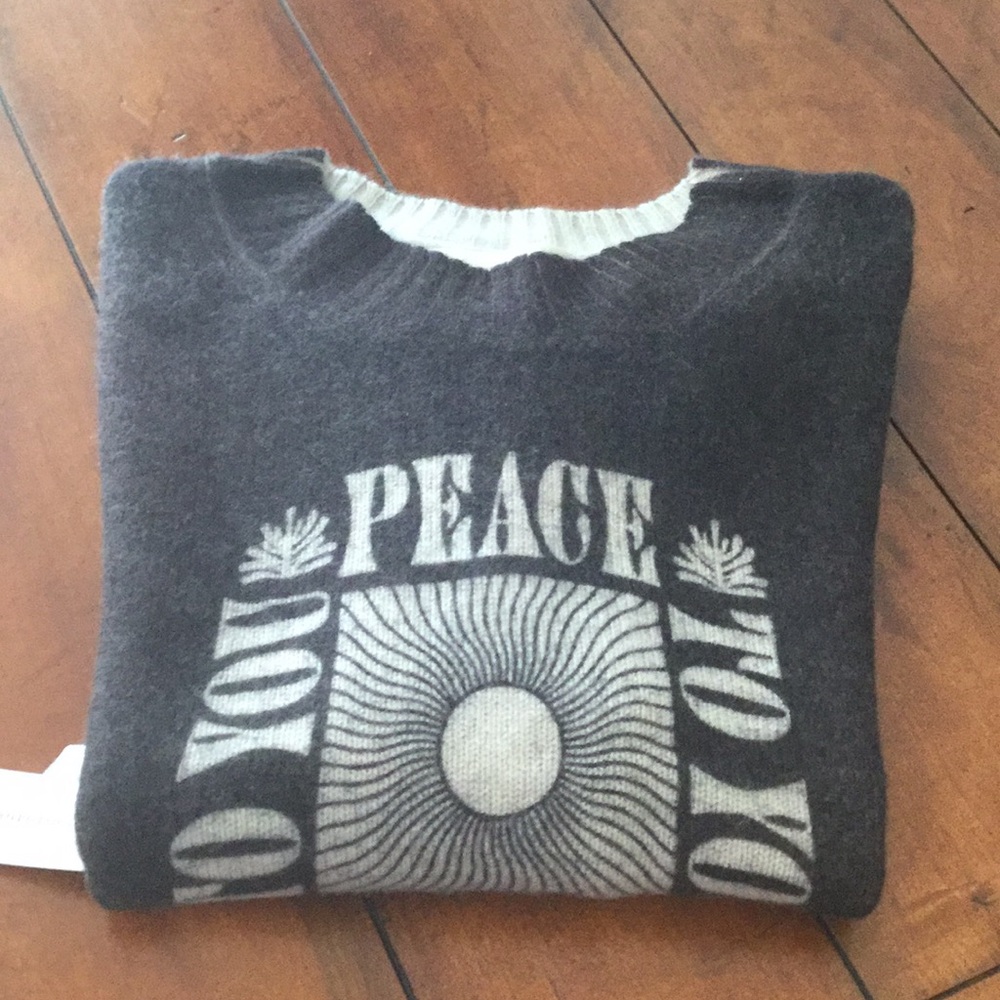 NWT Anthropology Cashmere Topper Vest